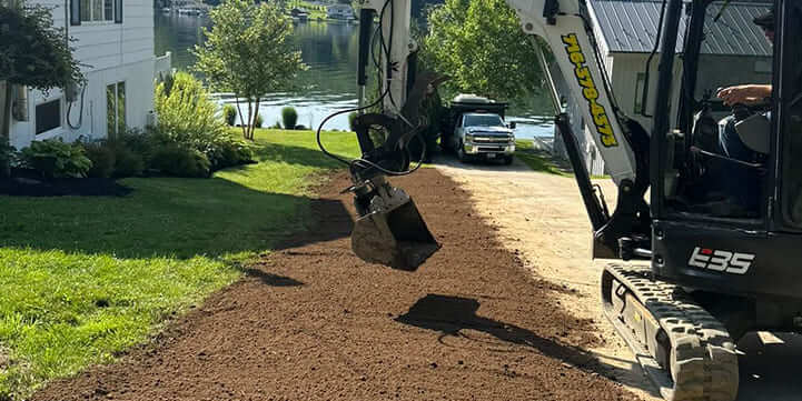 Professional Driveway Excavation For Olean, NY