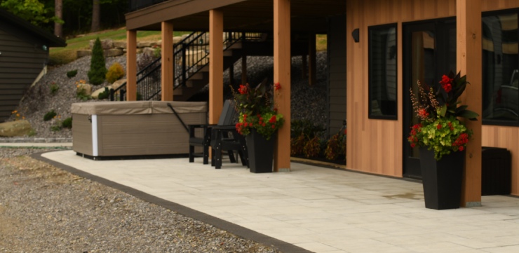 concrete patio installation olean new york